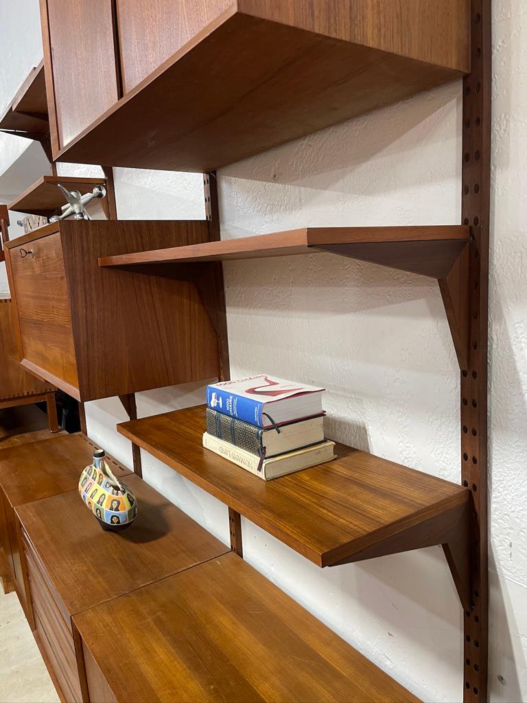 Poul Cadovius Cado Danish Modern Shelf System Wall Unit en vente 5