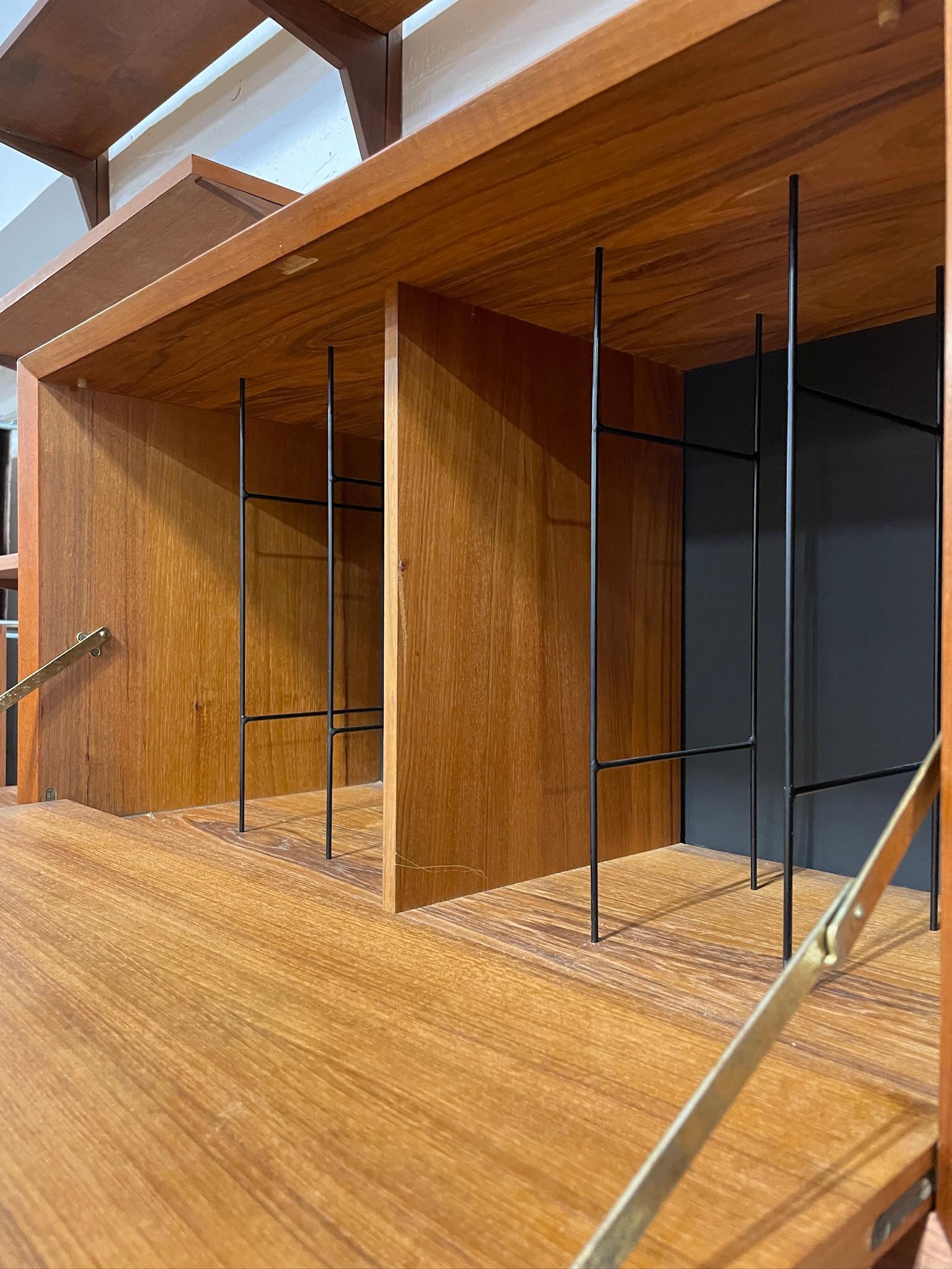 Poul Cadovius Cado Danish Modern Shelf System Wall Unit en vente 1