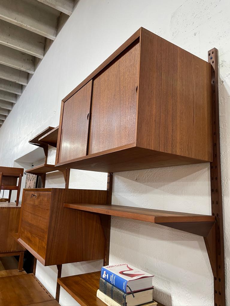 Poul Cadovius Cado Danish Modern Shelf System Wall Unit en vente 2