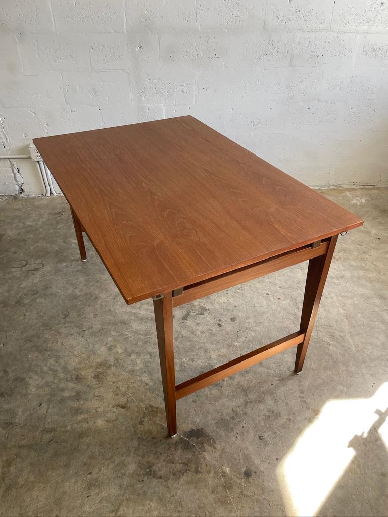 Poul Cadovius Cado Danish Modern Teak Dining Table Drop Leaf In Good Condition For Sale In Fort Lauderdale, FL