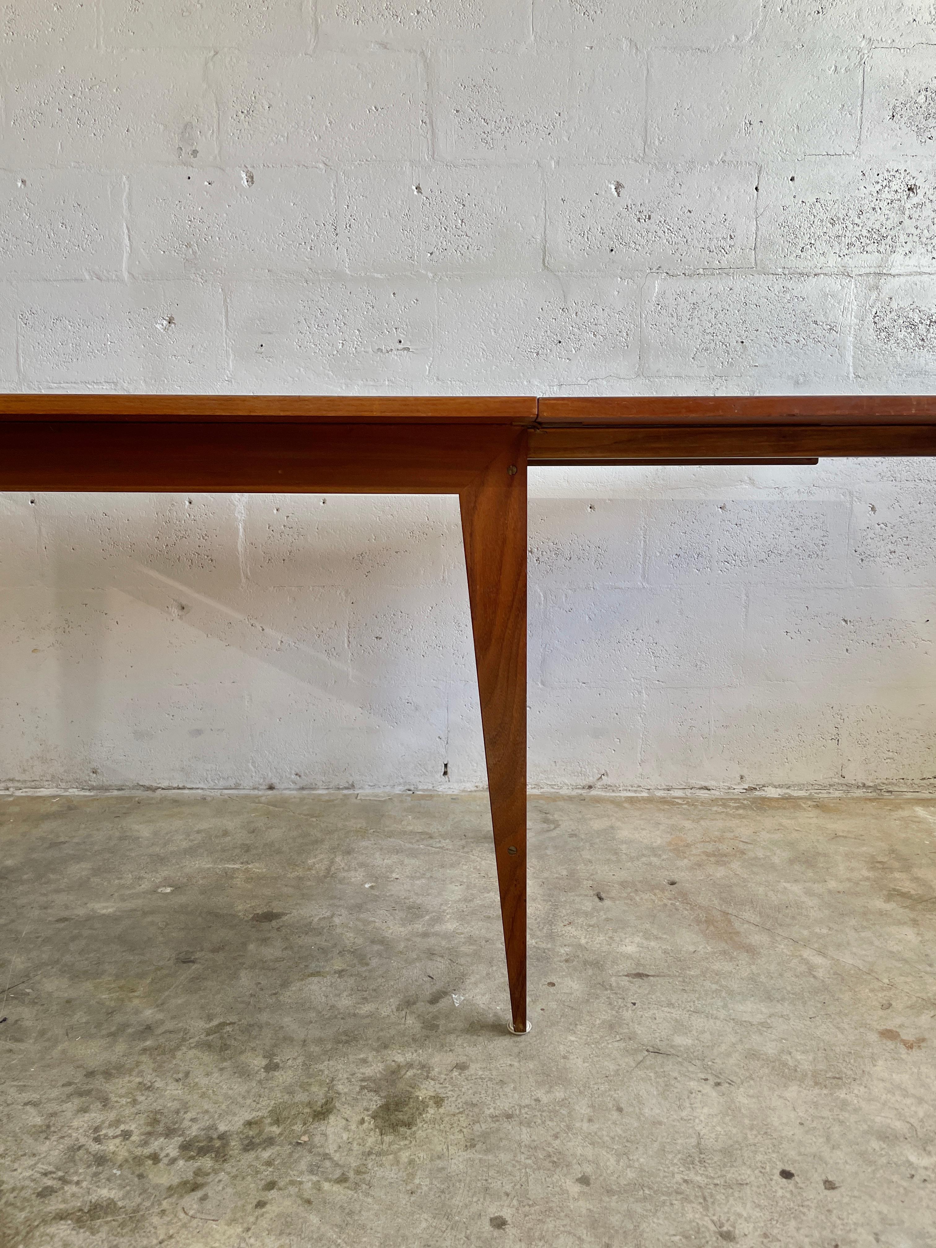 Poul Cadovius Cado Danish Modern Teak Dining Table Drop Leaf For Sale 2