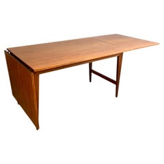 Poul Cadovius Cado Danish Modern Teak Dining Table Drop Leaf