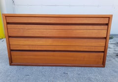 Poul Cadovius Cado Three Bay Teak Shelving Unit, Denmark