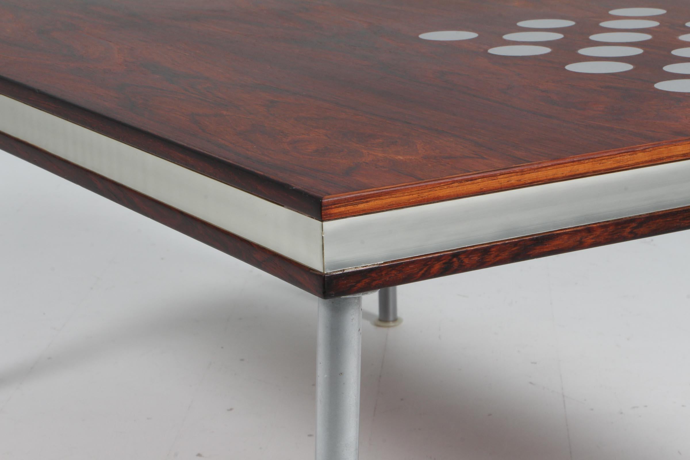 Danish Poul Cadovius Coffee Table in Rosewood, Denmark 1960s For Sale