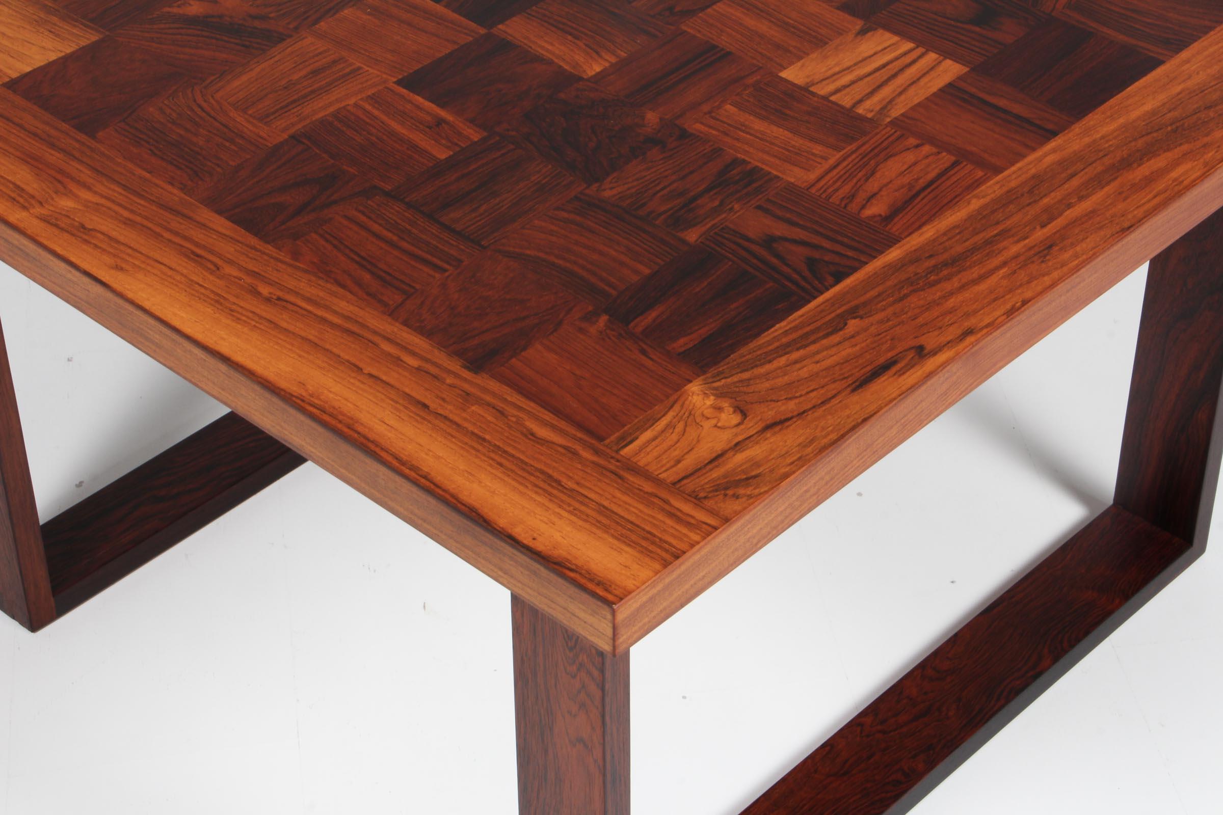 Poul Cadovius Coffee Table in Rosewood, Denmark 1960s In Excellent Condition In Esbjerg, DK