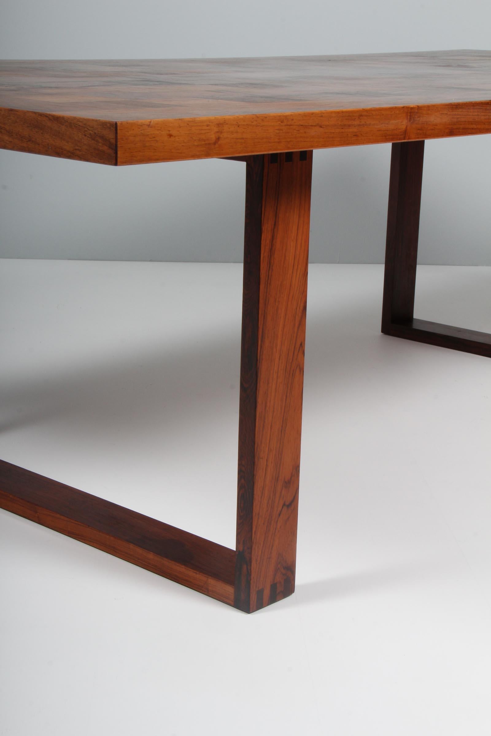 Mid-20th Century Poul Cadovius Coffee Table in Rosewood, Denmark 1960s