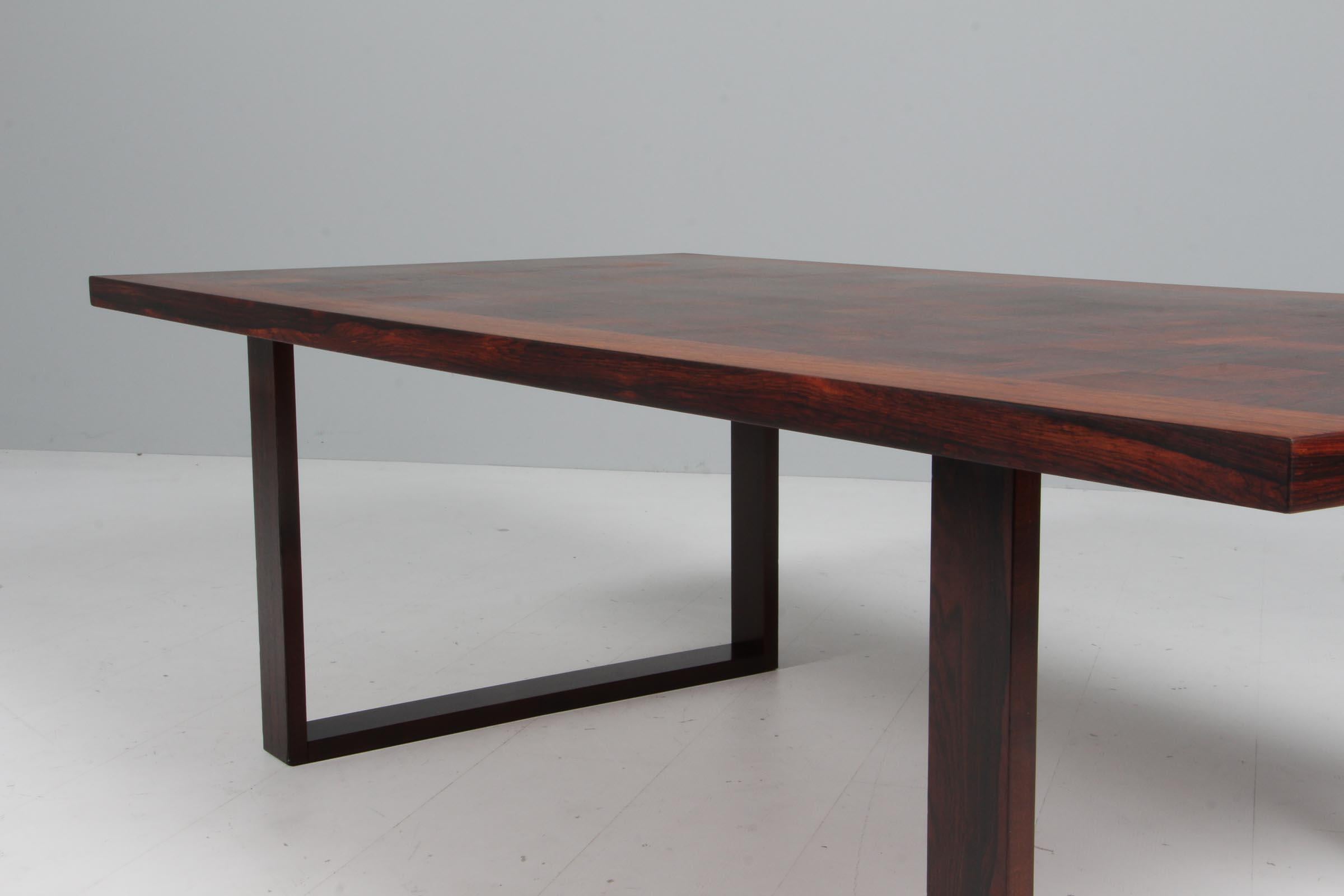 Mid-20th Century Poul Cadovius Coffee Table in Rosewood, Denmark 1960s For Sale
