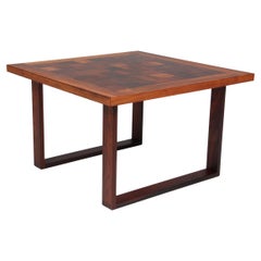 Table basse Poul Cadovius en bois de rose, Danemark, années 1960