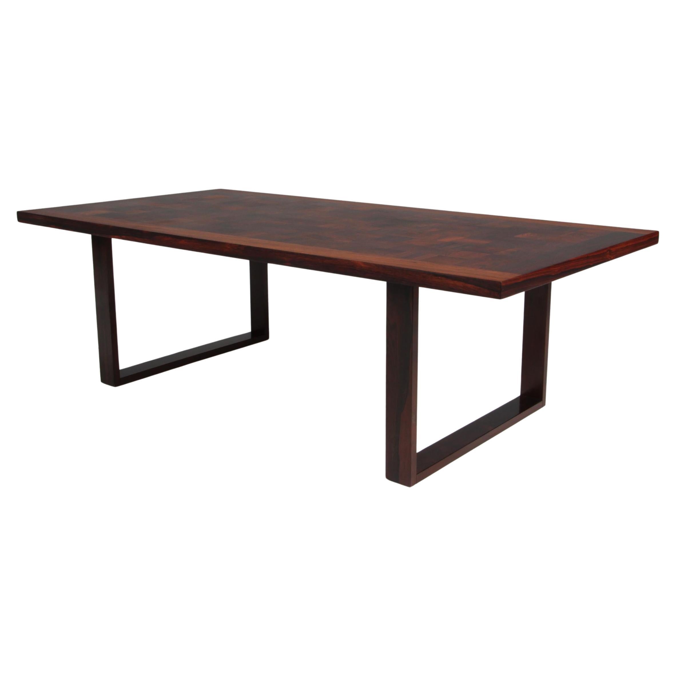 Poul Cadovius Coffee Table in Rosewood, Denmark 1960s For Sale