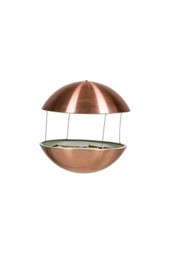 Poul Cadovius - Vaso pensile illuminato per interni, placcato in nichel, danese del metà del secolo scorso