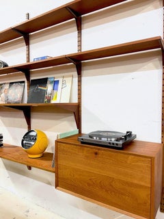 Poul Cadovius Danish Modern Teak Wall Unit