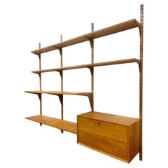 Poul Cadovius Danish Modern Teak Wall Unit