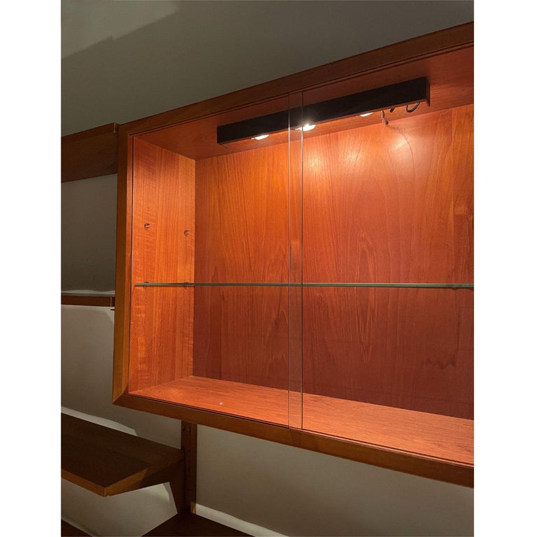 Curated visual reference: Gallery Detail: Poul Cadovius Danish Teak Cado Wall Mount Shelving System At