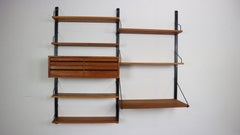 Poul Cadovius for Cado Danish Modern Teak Wall Unit Shelving, 1960