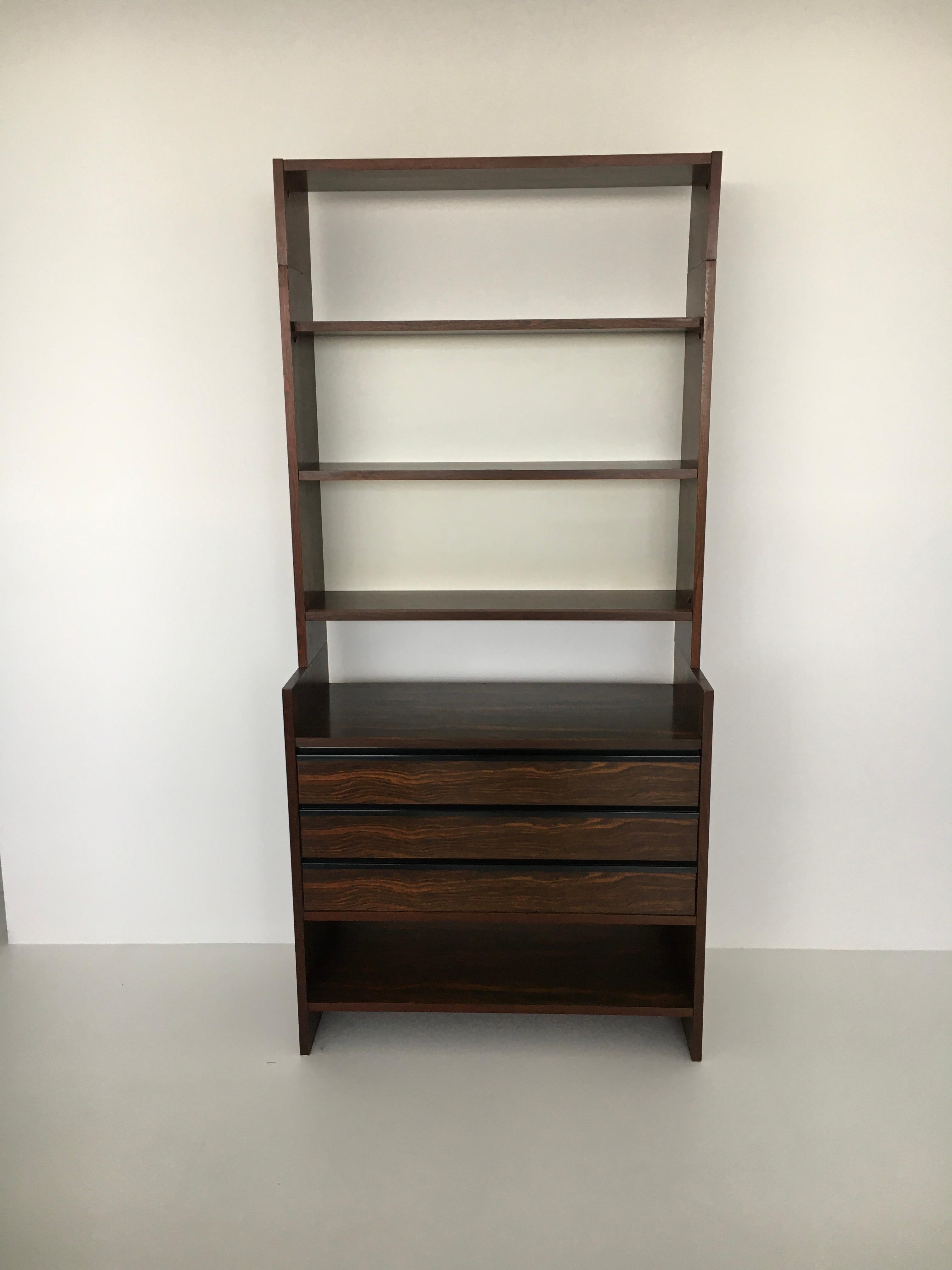 Dutch Poul Cadovius for klm rosewood cabinet, 1970’s For Sale
