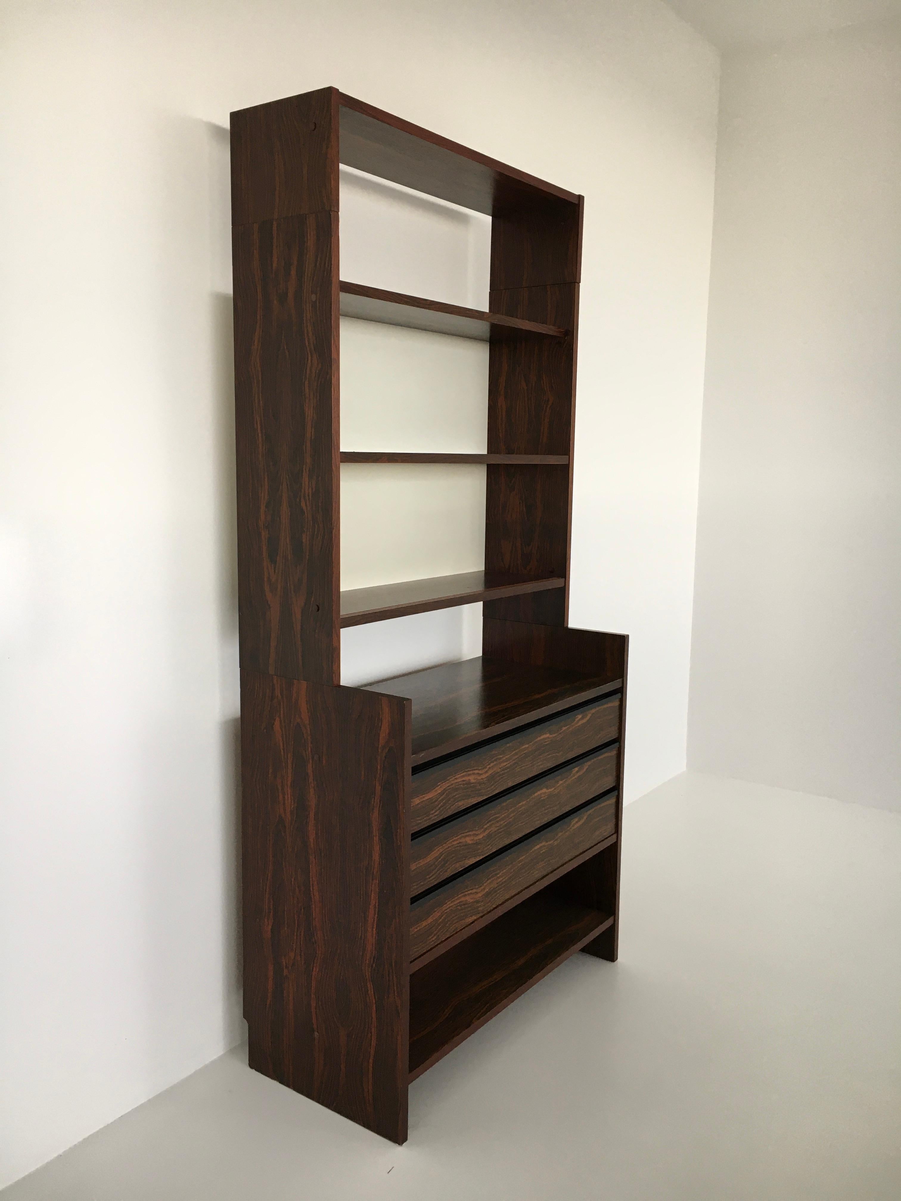 Poul Cadovius for klm rosewood cabinet, 1970’s For Sale 1