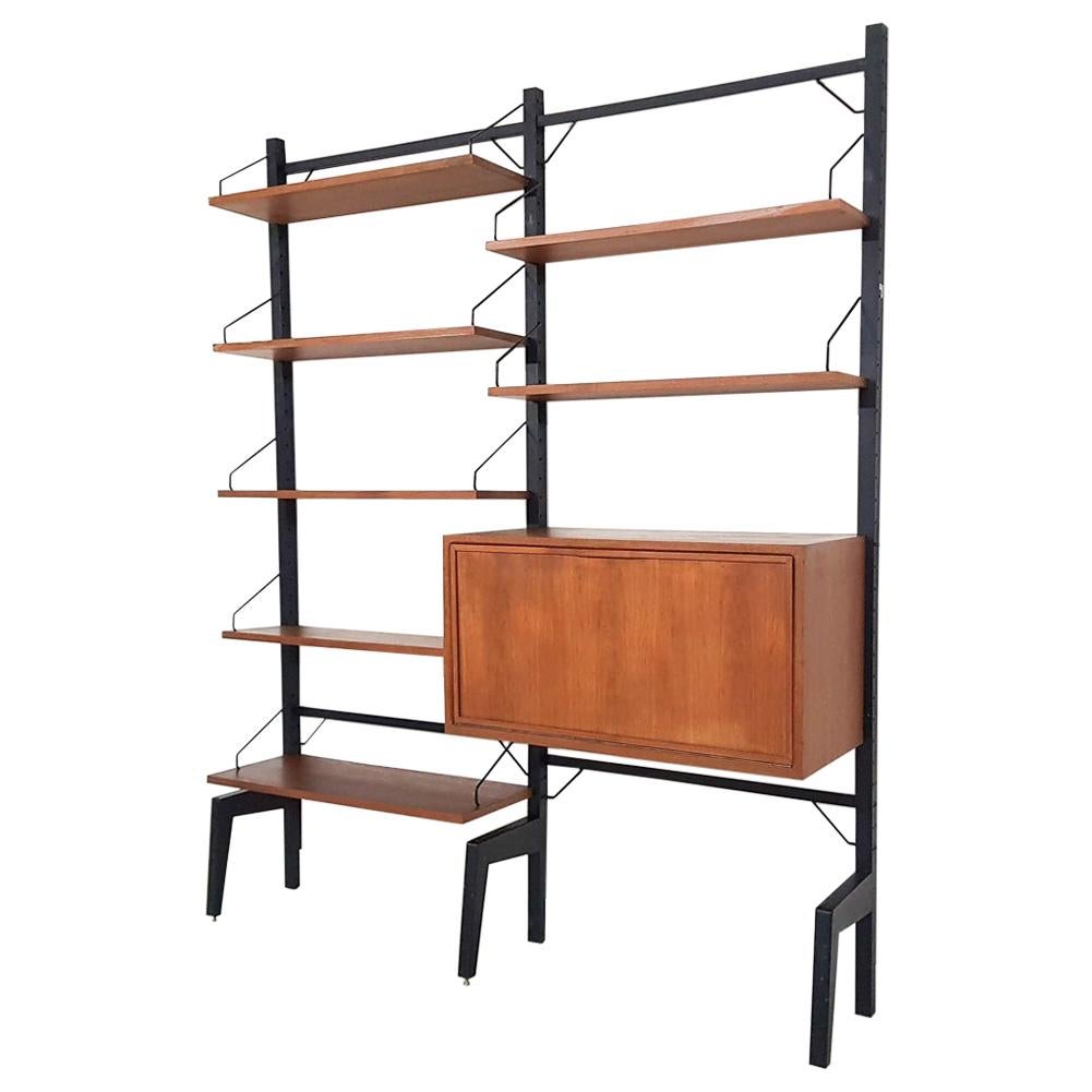 Poul Cadovius for Royal System Wall Unit or Shelving System, Denmark, 1960s
