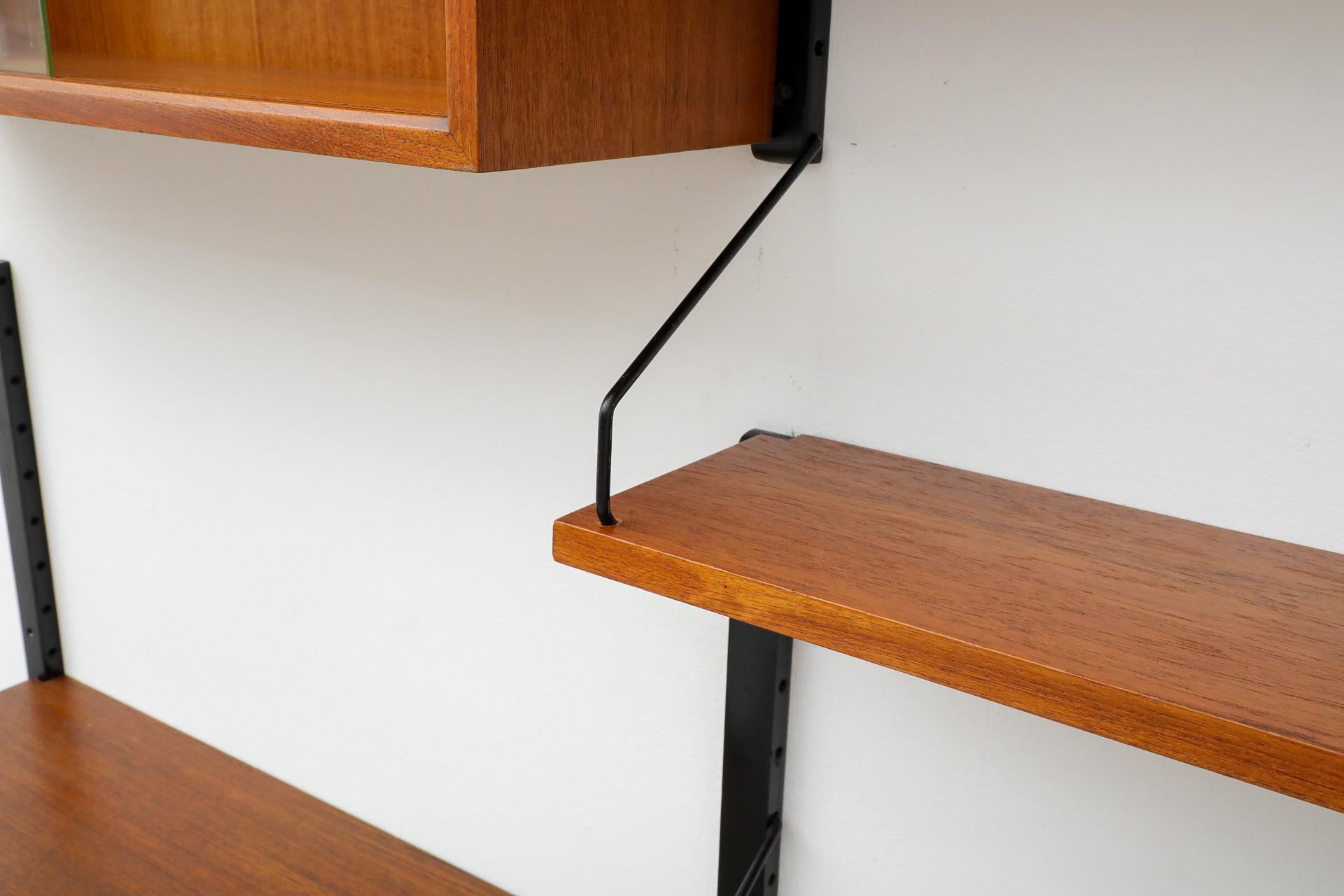 Poul Cadovius Four Section Shelving System for Royal System in Teak 3