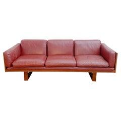 Poul Cadovius Governor Sofa in Teak and Leather