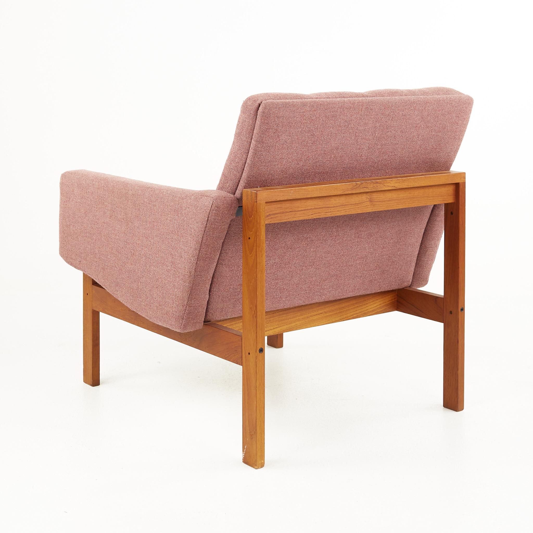 Poul Cadovius Mid Century Teak Lounge Chairs, a Pair 3