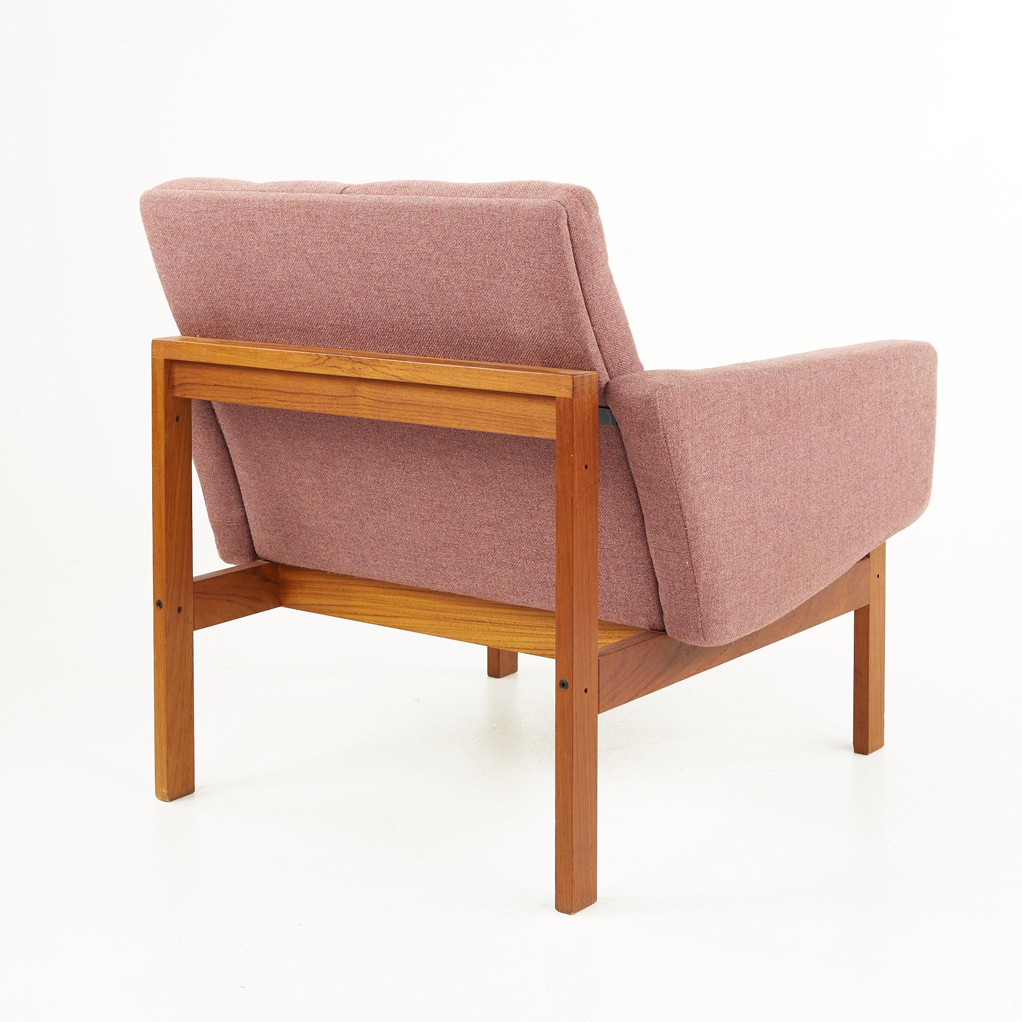 Poul Cadovius Mid Century Teak Lounge Chairs, a Pair 4