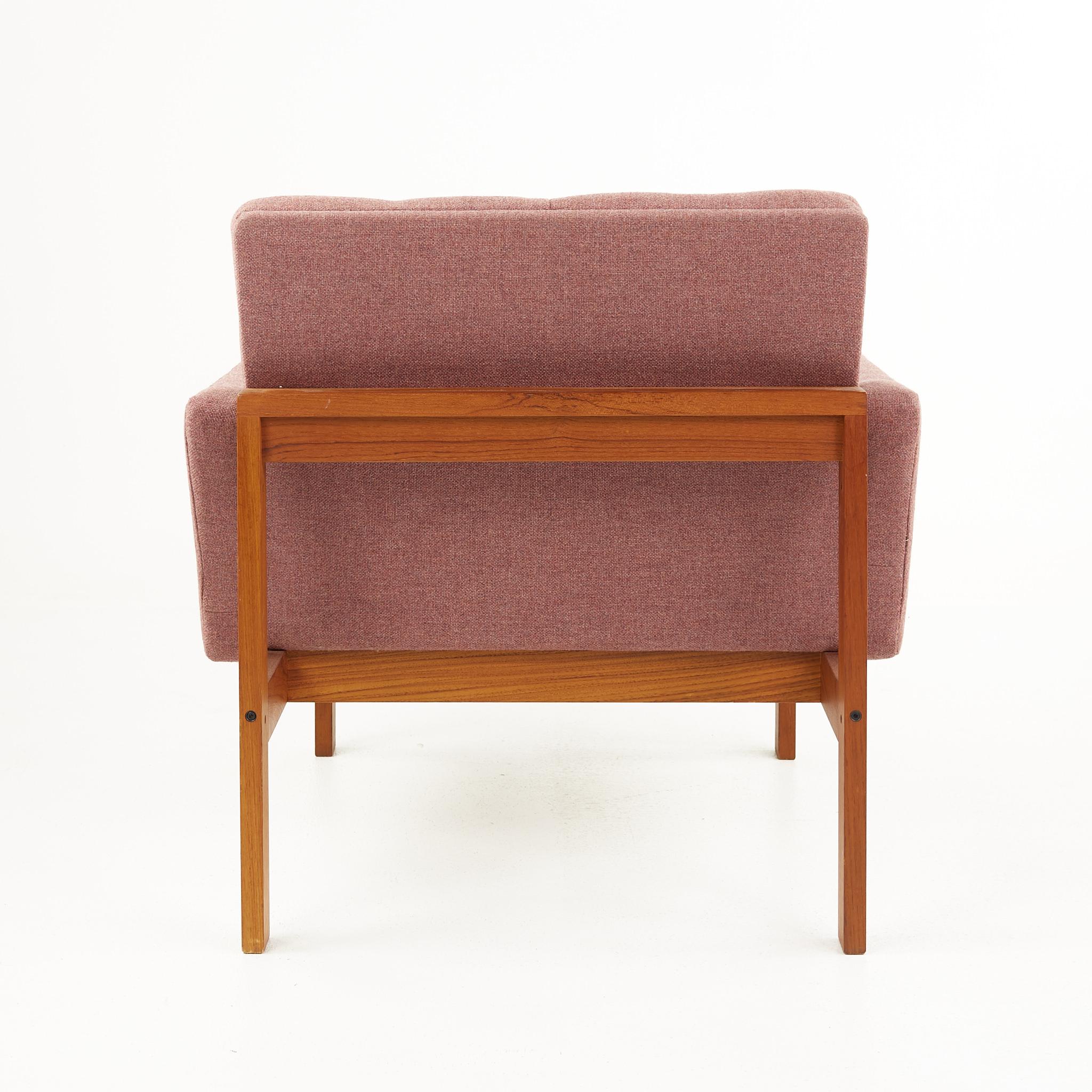 Poul Cadovius Mid Century Teak Lounge Chairs, a Pair 1