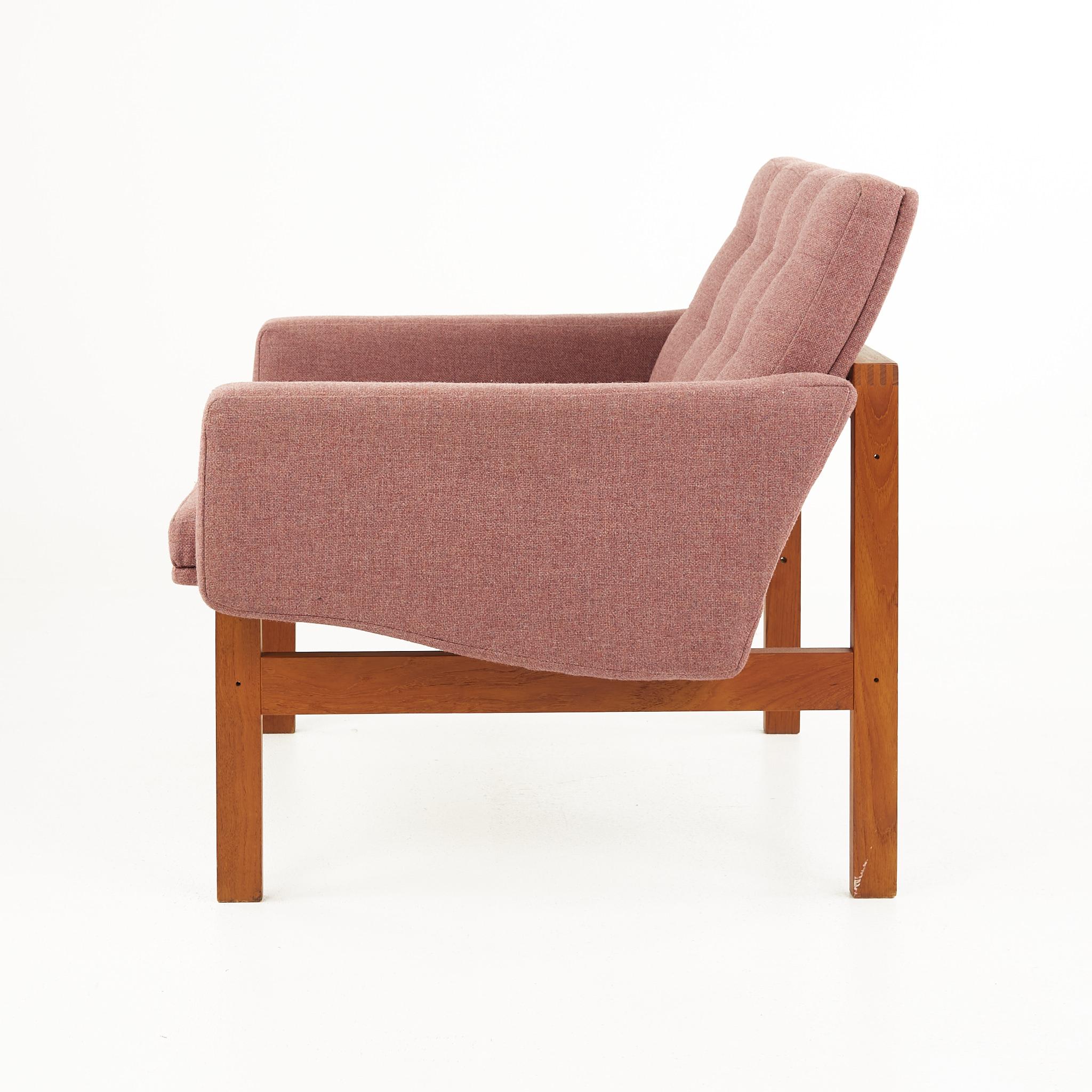 Poul Cadovius Mid Century Teak Lounge Chairs, a Pair 2