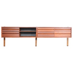 Retro Poul Cadovius Midcentury Wall Console for Royal System Denmark
