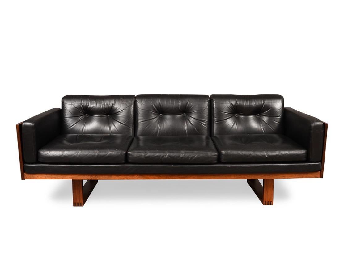 Poul Cadovius, three-seat sofa, model 