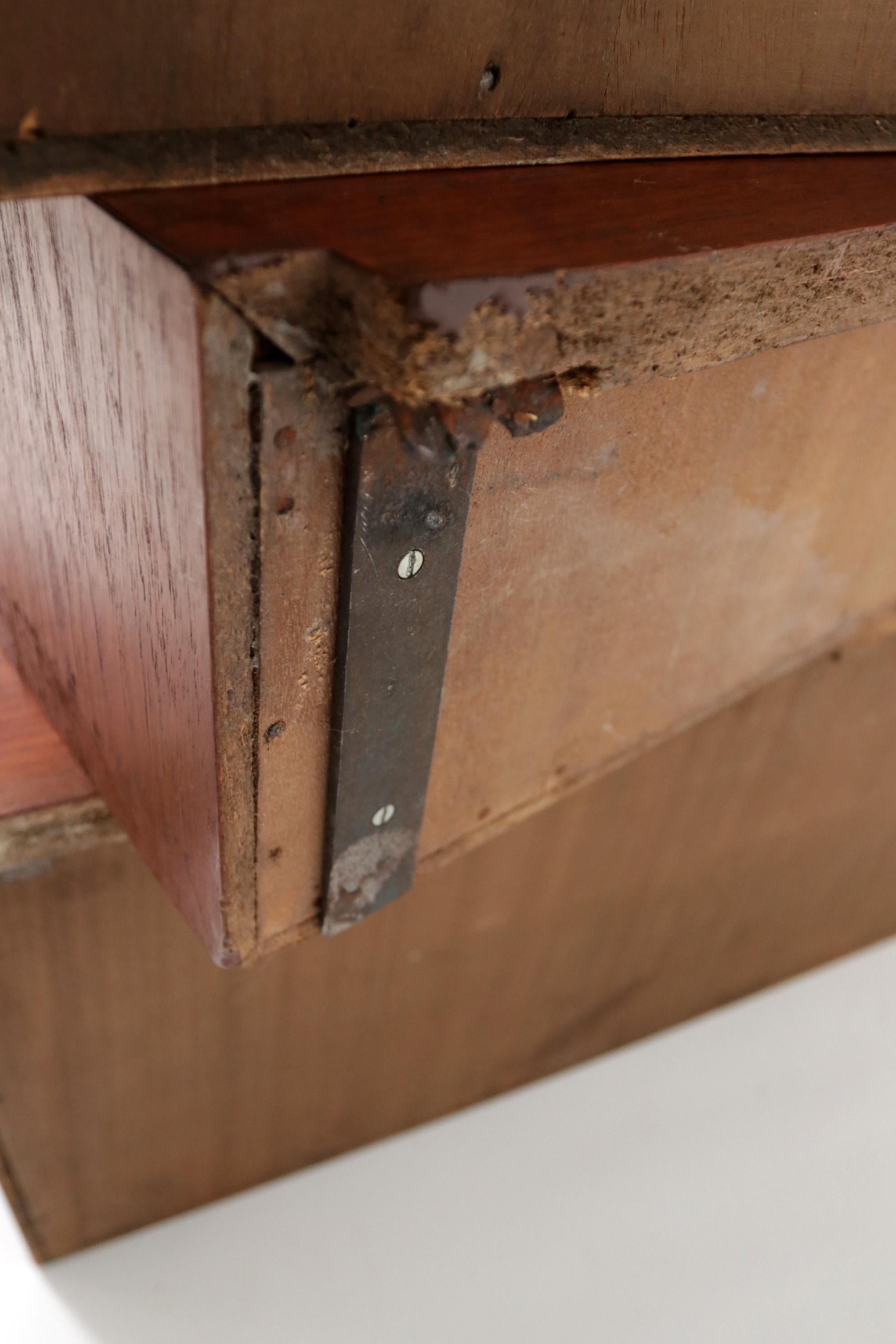 Poul Cadovius Modular Floating Wall System in Teak, Denmark, 1950's 10