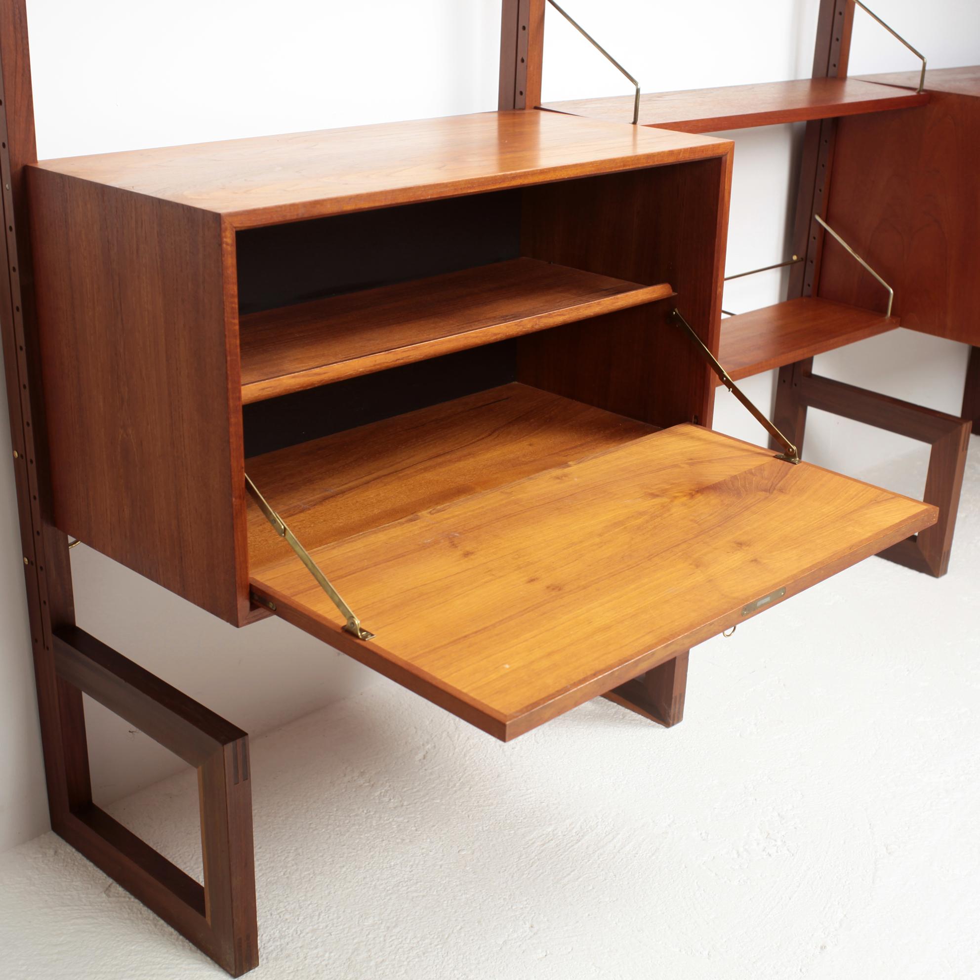 Poul Cadovius Modular Shelves Denmark, 1960s 2