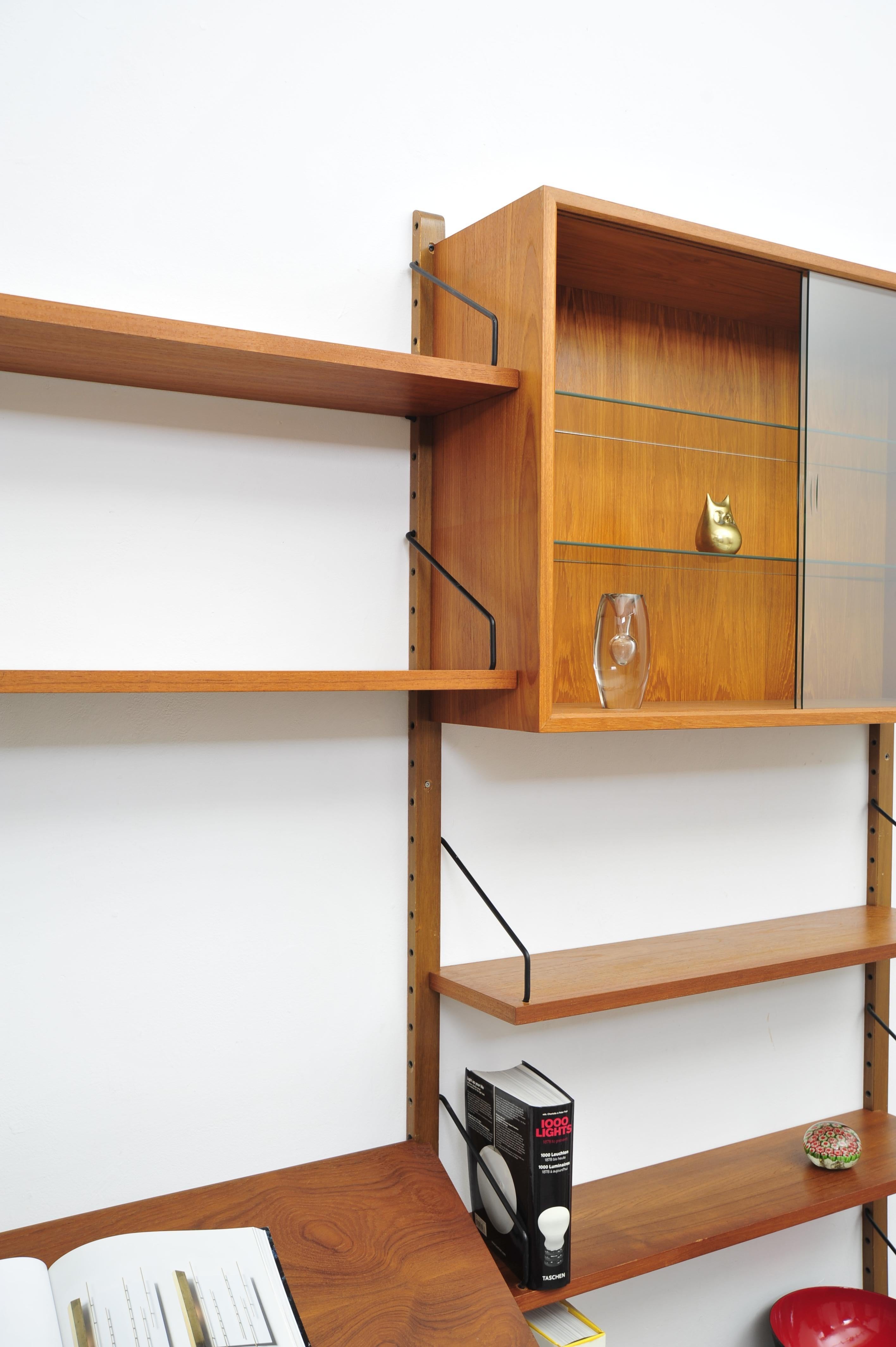 Poul Cadovius Royal Cado Regalsystem Teakholz 1950 12