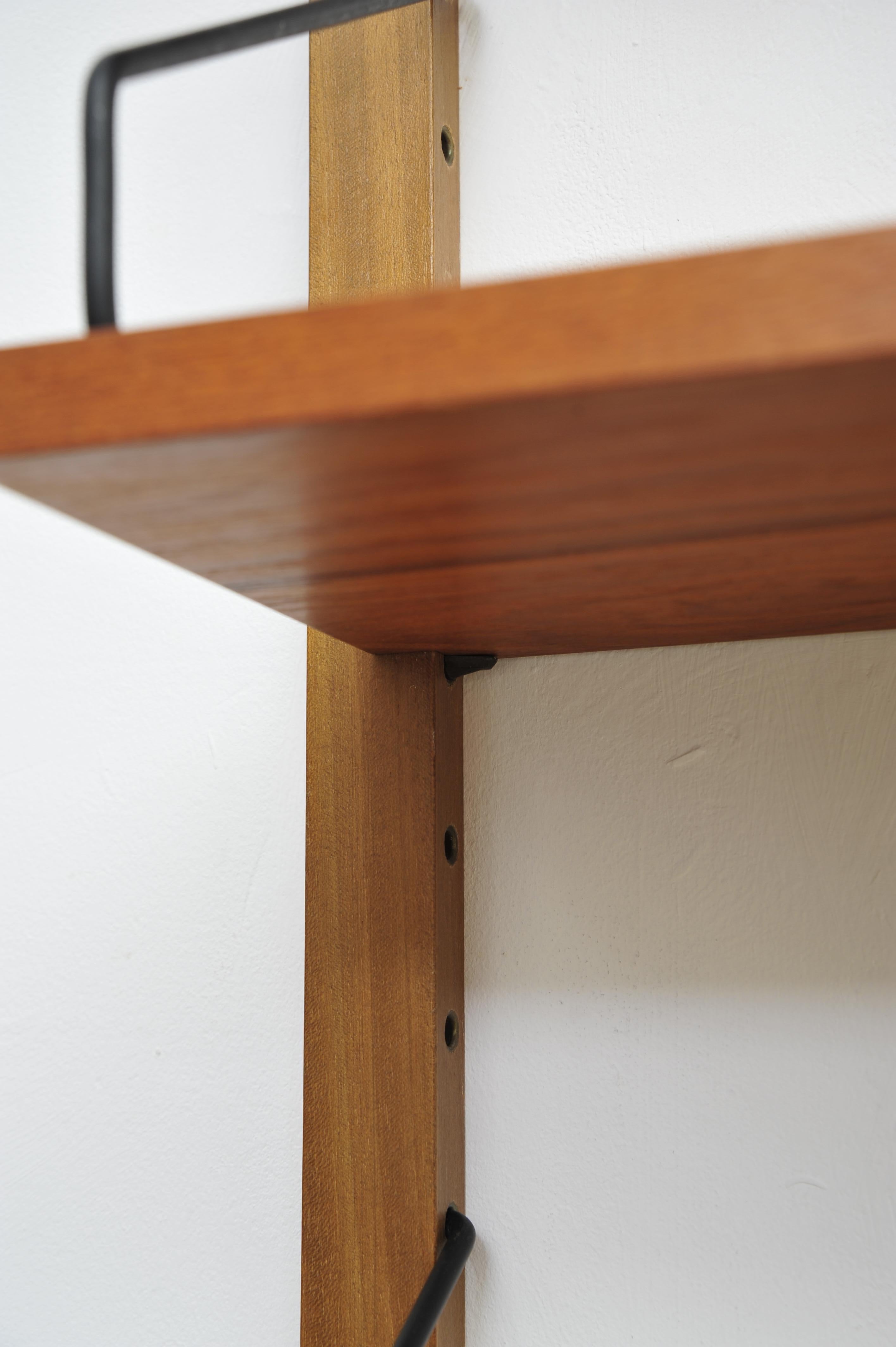 Poul Cadovius Royal Cado Regalsystem Teakholz 1950 In Good Condition In Wiesbaden, DE