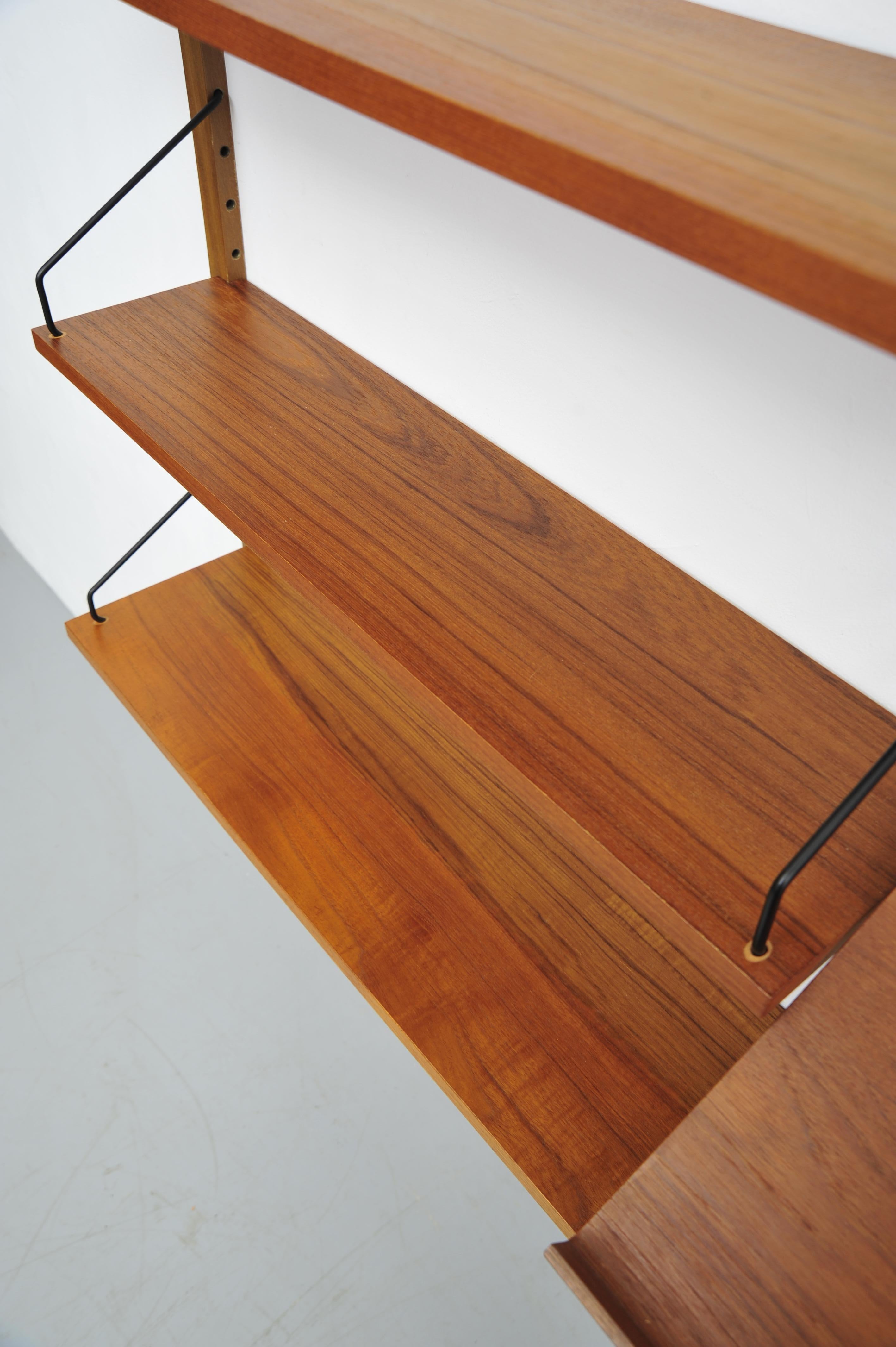 Poul Cadovius Royal Cado Regalsystem Teakholz 1950 4