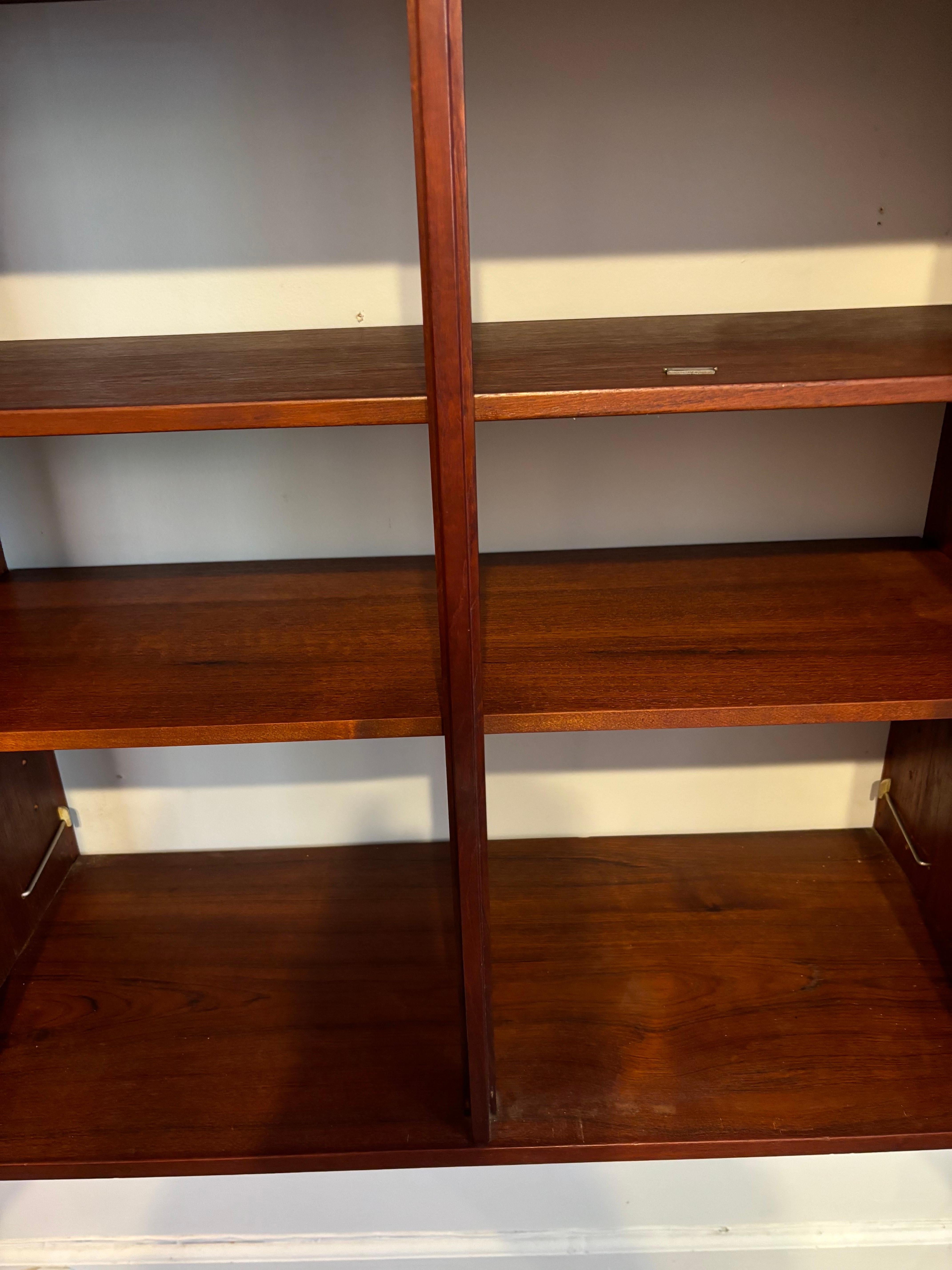 Danish Poul Cadovius Royal System, 2 Bay Unit