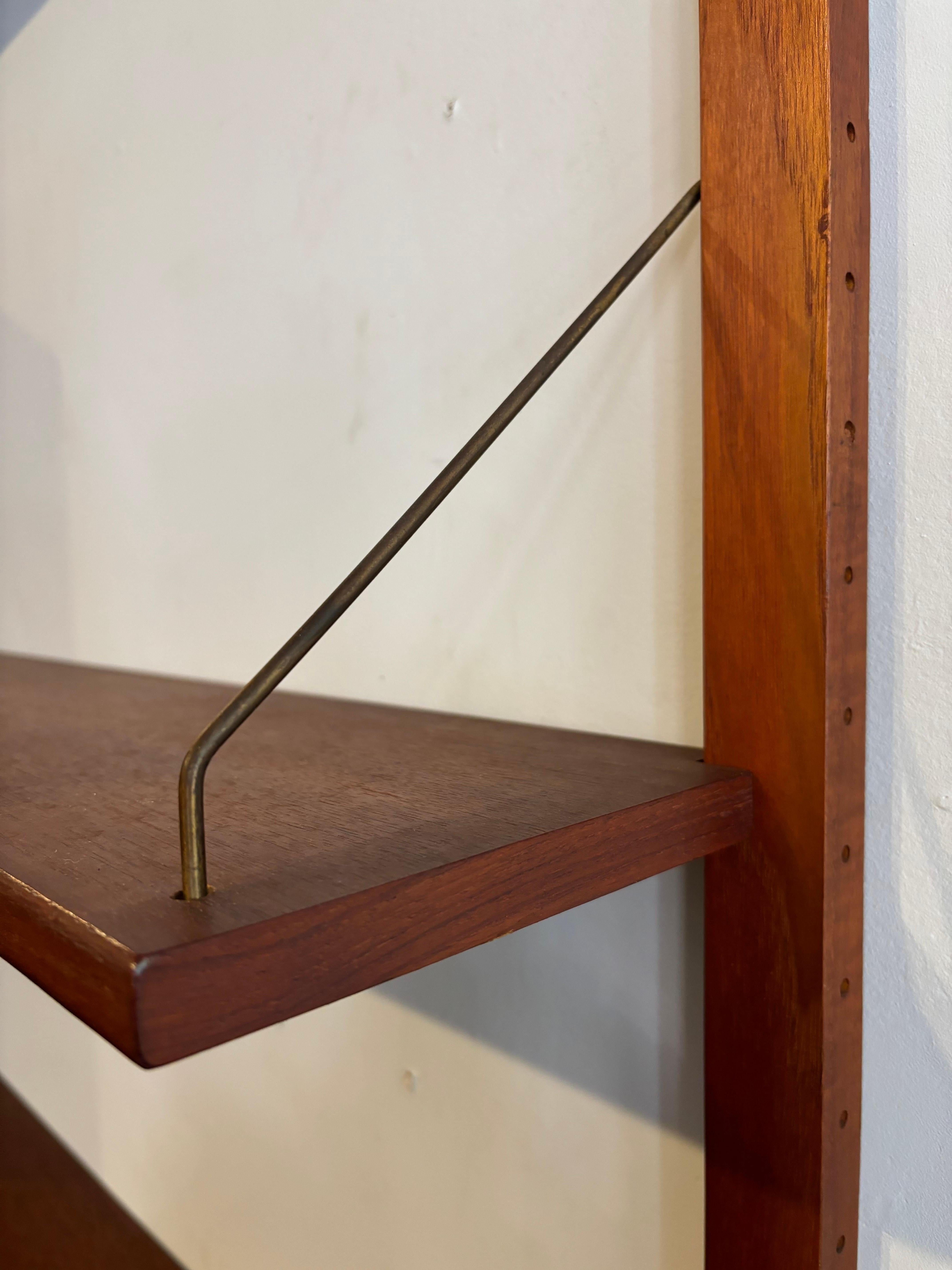 Teak Poul Cadovius Royal System, 2 Bay Unit