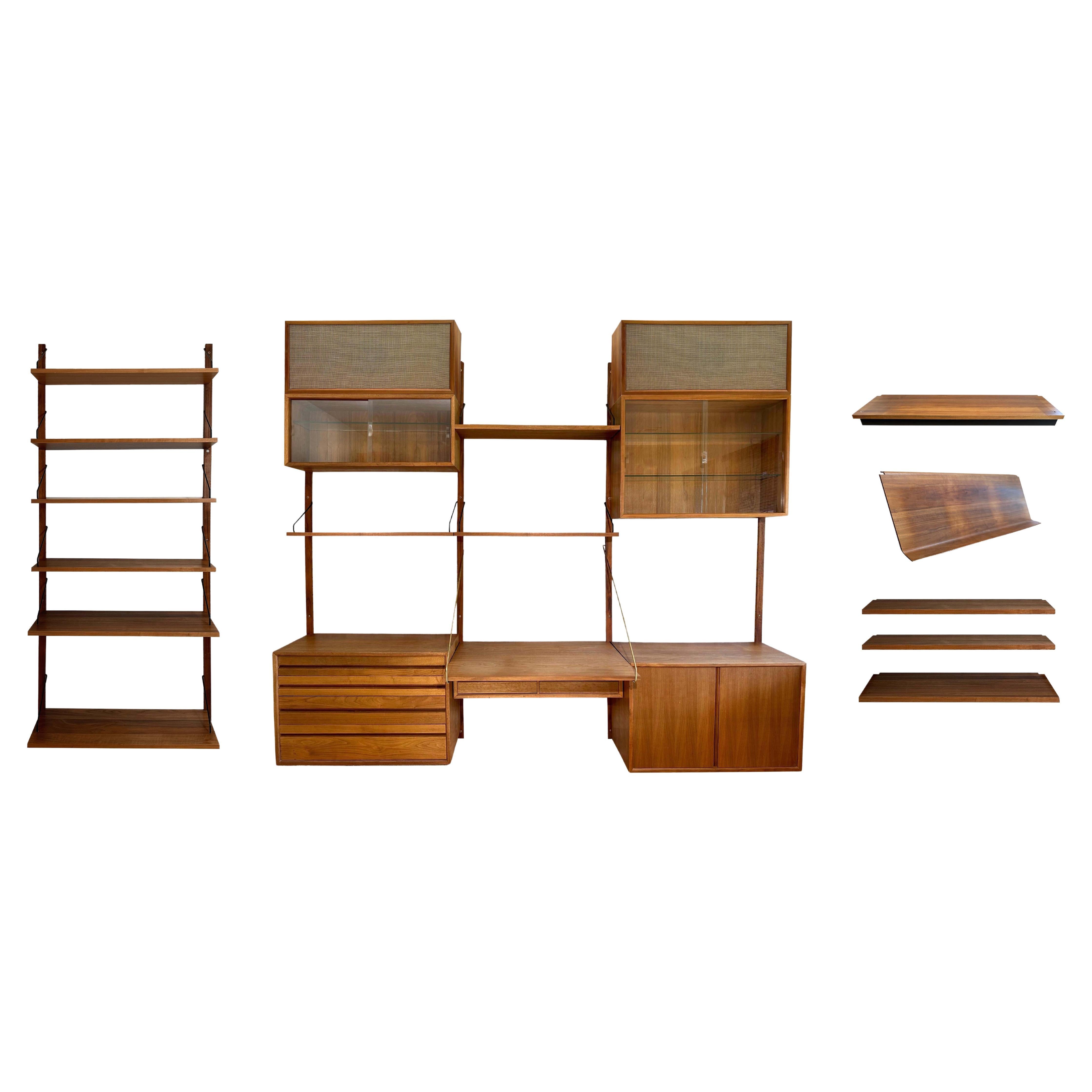 Poul Cadovius Butterfly Shelf Teak Plywood Bookshelf Royal Systems ...
