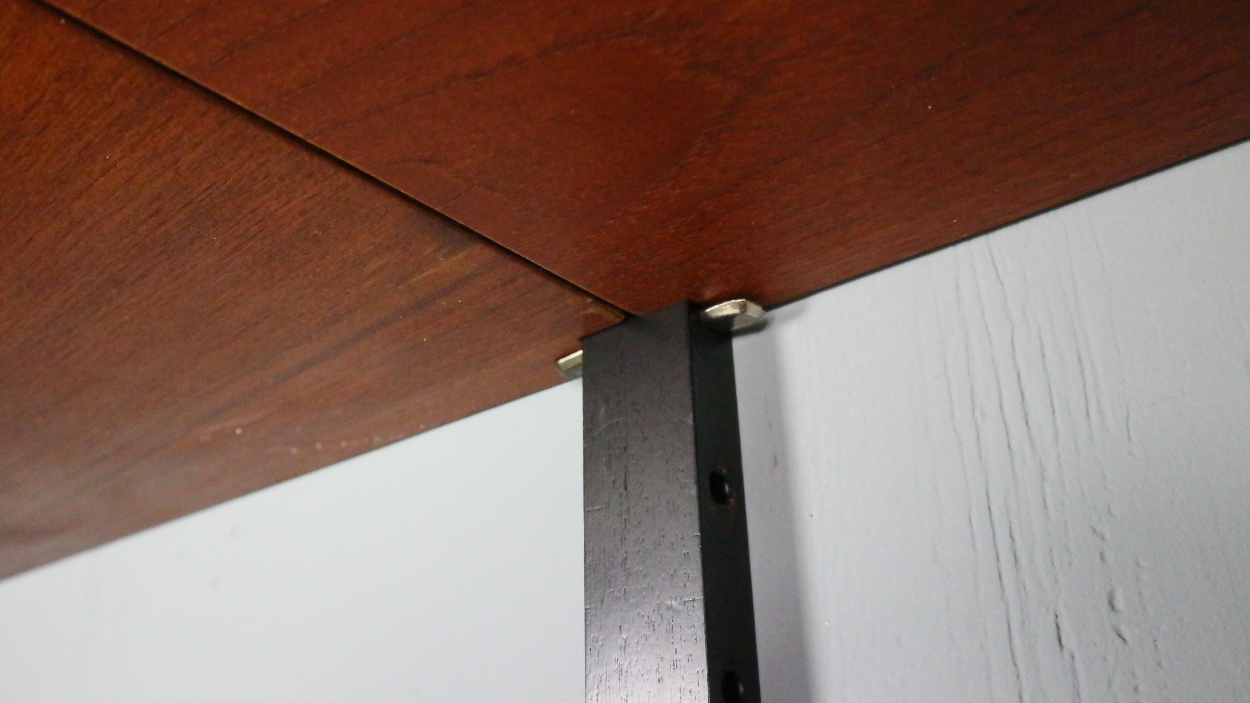 Poul Cadovius Royal System Danish Modern Teak Wall Unit Shelving, 1960 3