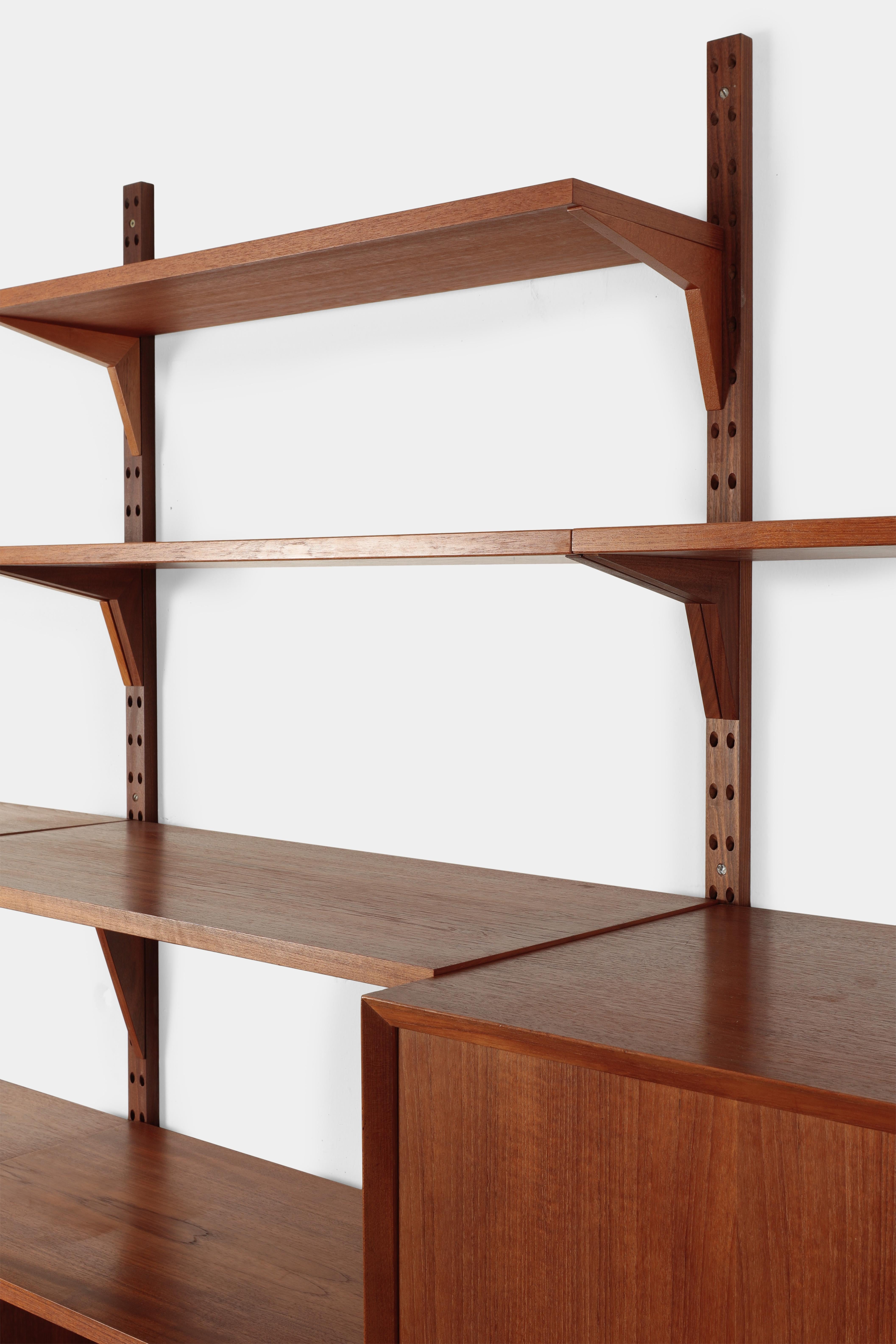 Poul Cadovius “Royal System” Wall Unit CADO, 1950s 7