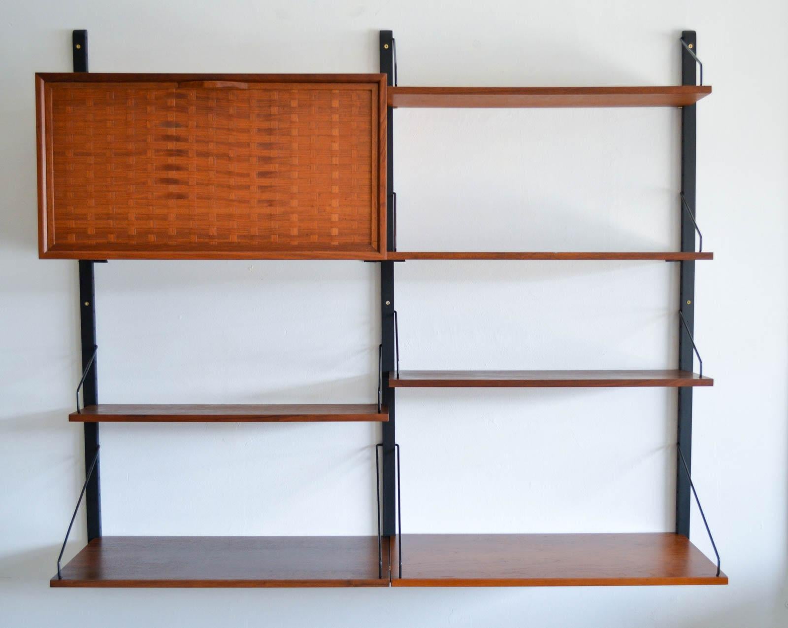 Poul Cadovius Royal System Wall Unit in Teak, ca. 1965 4