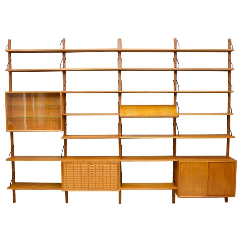 Poul Cadovius Royal Teak Wall System Cado Denmark, 1960s