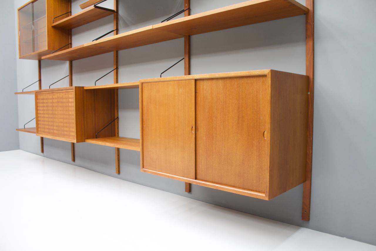 Poul Cadovius Royal Teak Wall System Cado Denmark, 1960s 3