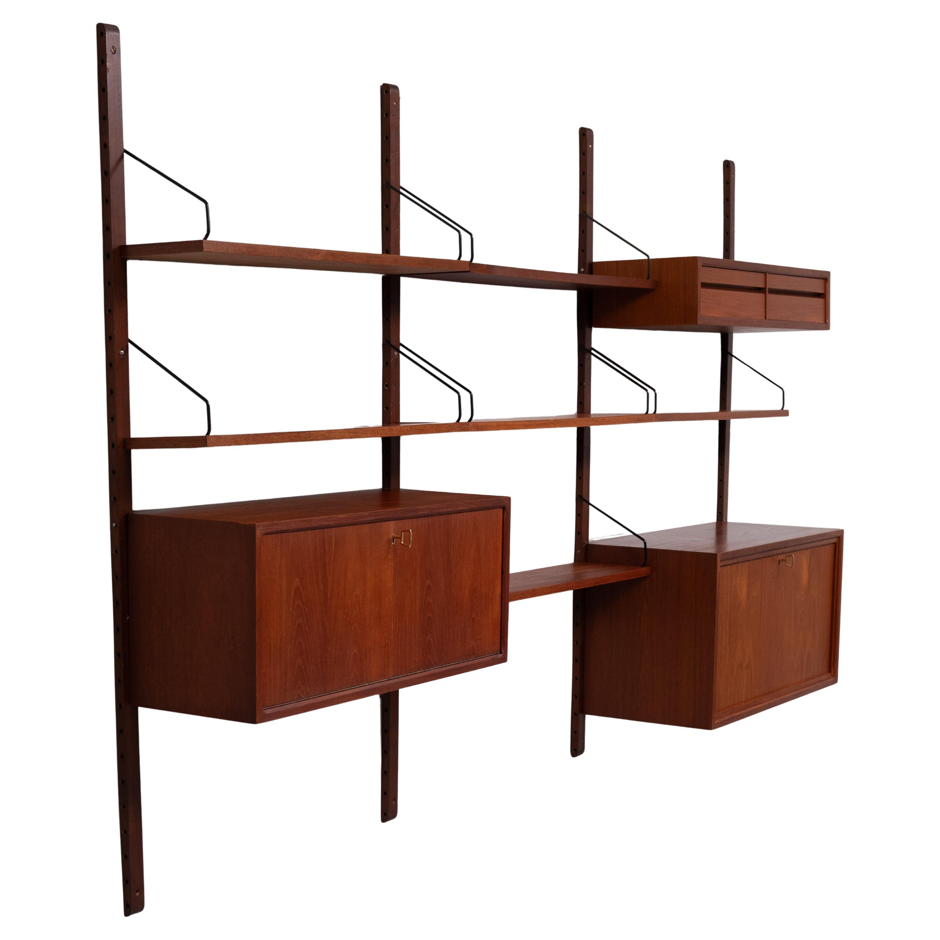 Poul Cadovius  Royal Wall System  1960s  Denmark