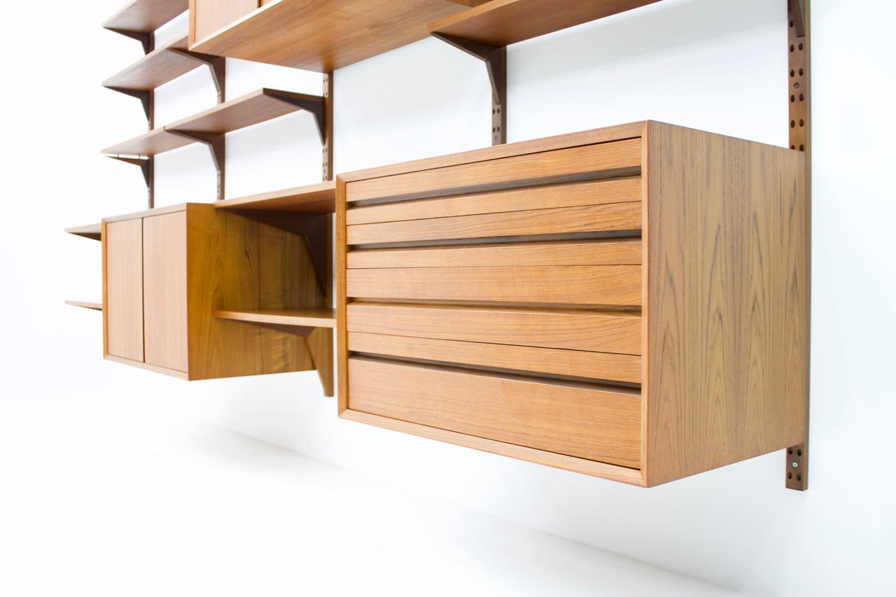 Poul Cadovius Shelf System in Teak, Denmark, 1956 1