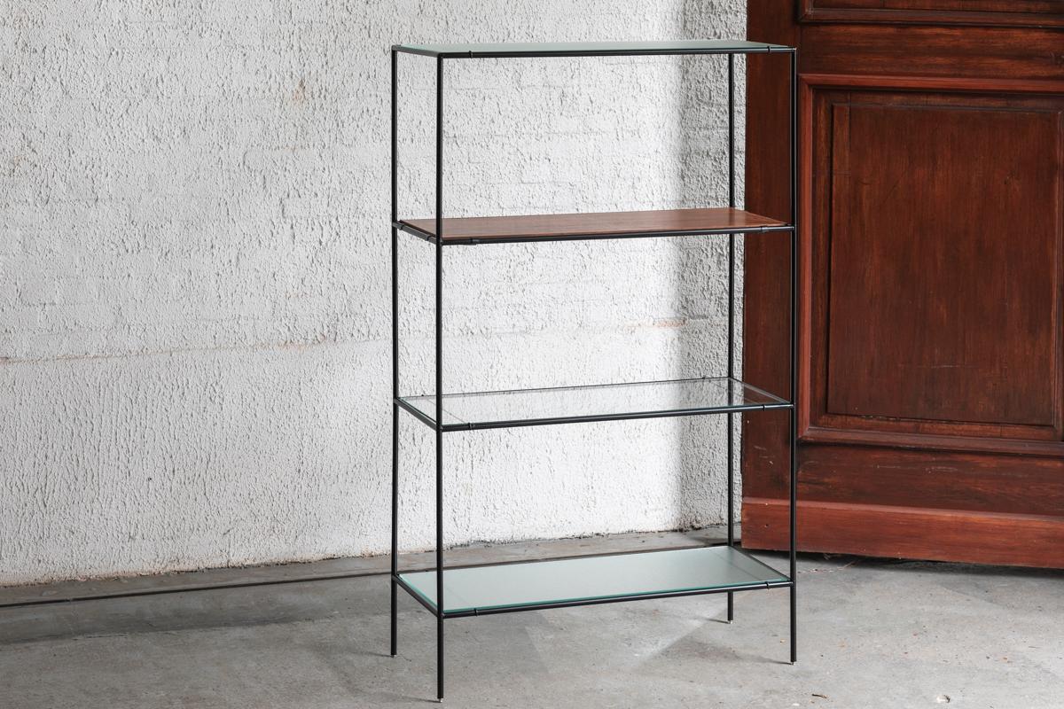 Mid-20th Century Poul Cadovius Shelving Unit 'Abstracta', Denmark, 1960s For Sale