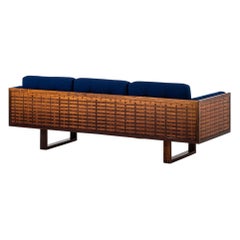 Poul Cadovius Sofa in Rosewood Produced by France & Son in Denmark