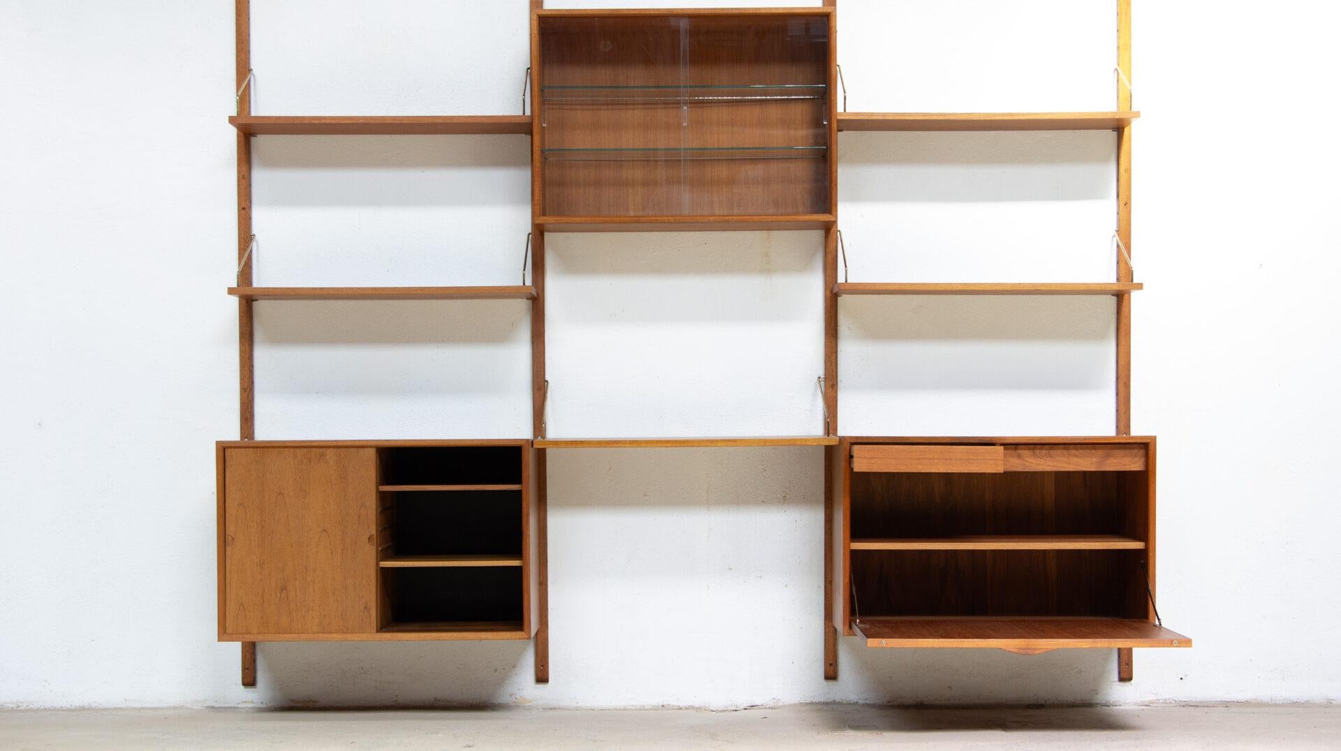 Poul Cadovius teak bookcase, 1960's For Sale 3
