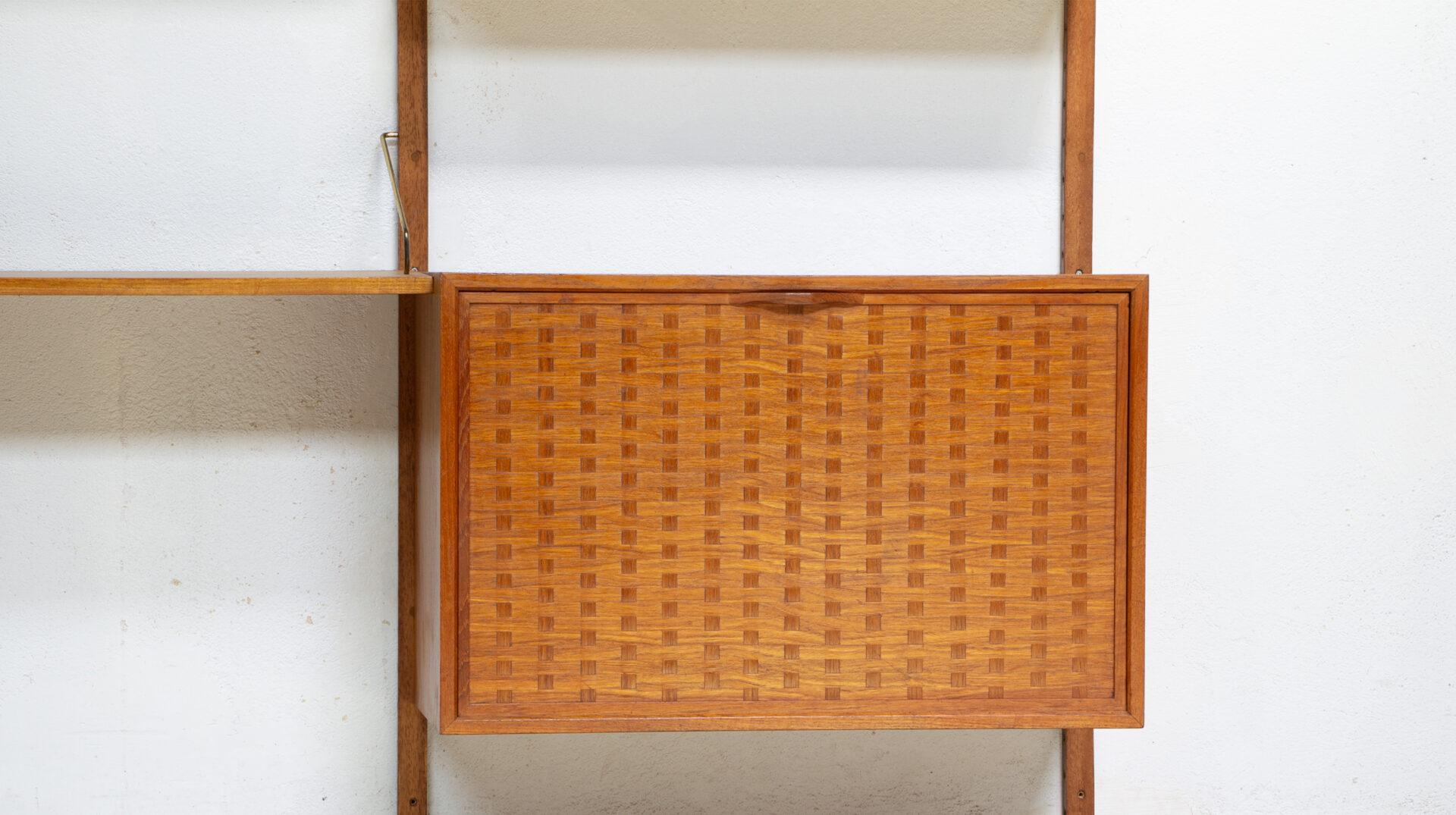 Scandinavian Modern Poul Cadovius teak bookcase, 1960's For Sale