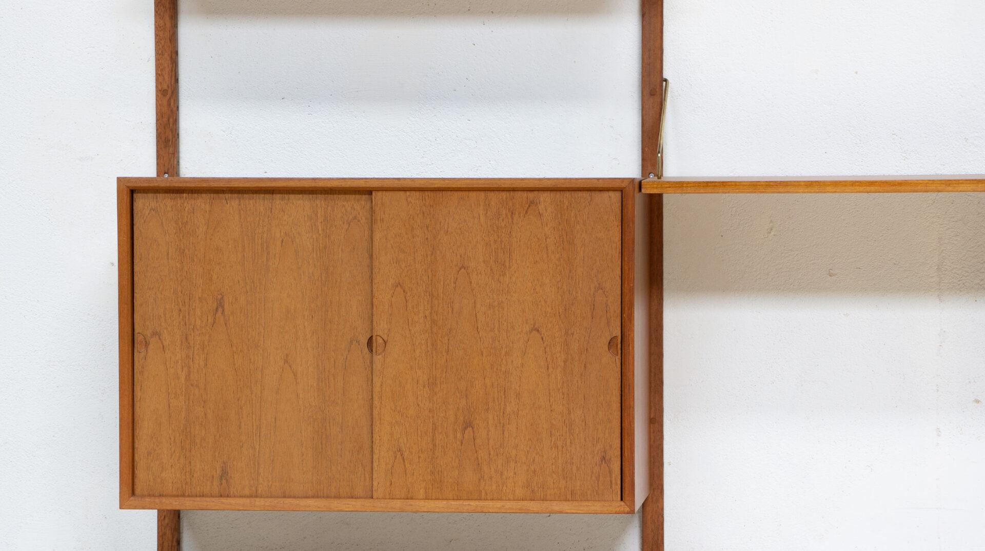 Danish Poul Cadovius teak bookcase, 1960's For Sale