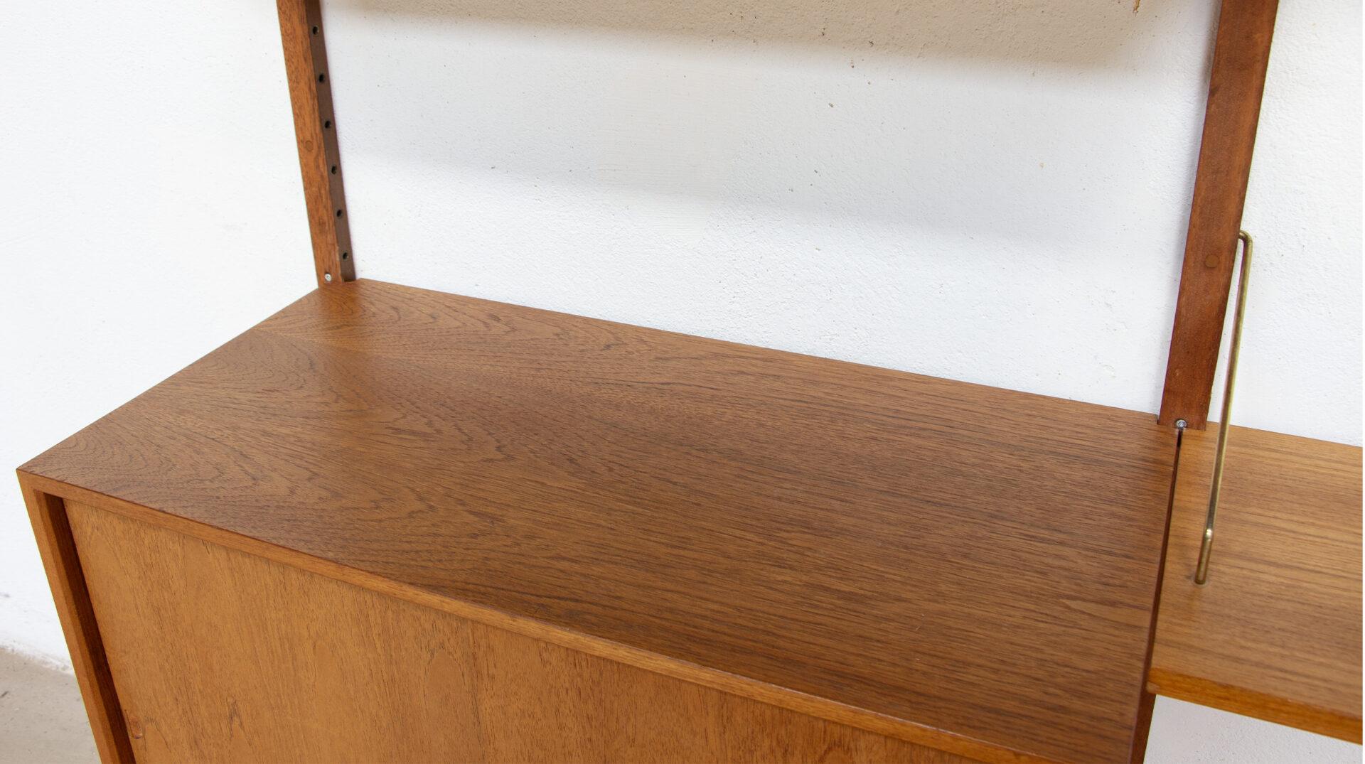 Poul Cadovius teak bookcase, 1960's For Sale 1